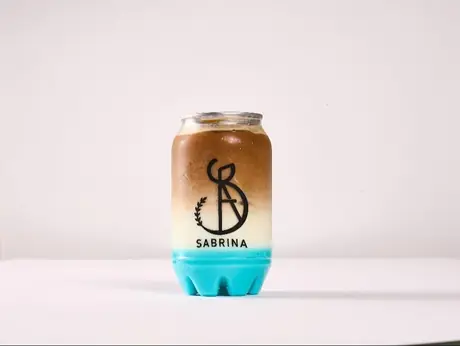 Blue Latte Iced