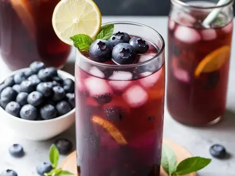 Blueberry Iced Tea