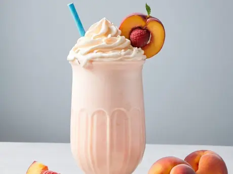 Peach Milkshake