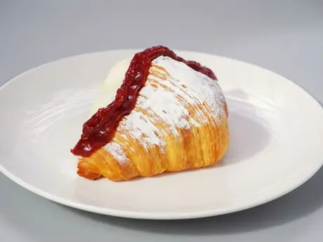 Raspberry Croissant