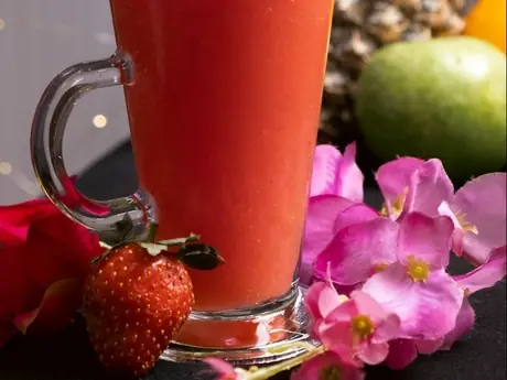 Strawberry juice